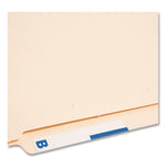 Alphaz Color-Coded First Letter Combo Alpha Labels, B/o, 1.16 X 3.63, Dark Blue/white, 5/sheet, 20 Sheets/pack