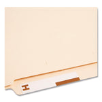 Alphaz Color-Coded First Letter Combo Alpha Labels, H/u, 1.16 X 3.63, Dark Brown/white, 5/sheet, 20 Sheets/pack