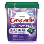 Platinum Plus ActionPacs Dishwasher Detergent Pods, Fresh Scent, 26.6 oz Tub, 47/Tub, 3 Tubs/Carton