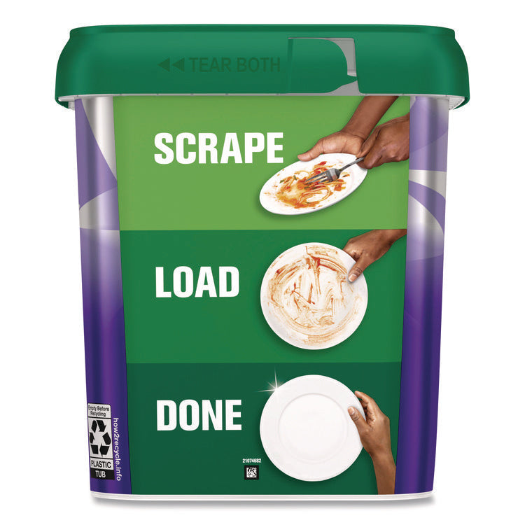 Platinum Plus ActionPacs Dishwasher Detergent Pods, Fresh Scent, 26.6 oz Tub, 47/Tub, 3 Tubs/Carton