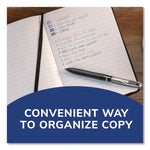 4-Color Pro Grip Multi-Color Ballpoint Pen, Retractable, Medium 1 mm, Black/Blue/Green/Red Ink, Black/Gray Barrel, Dozen