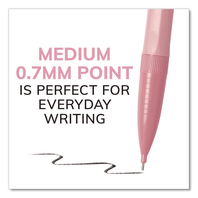 Xtra Smooth Mechanical Pencil, HB #2 Black Lead, Assorted Pastel Color Barrels, 40/Pack