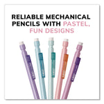 Xtra Smooth Mechanical Pencil, HB #2 Black Lead, Assorted Pastel Color Barrels, 40/Pack