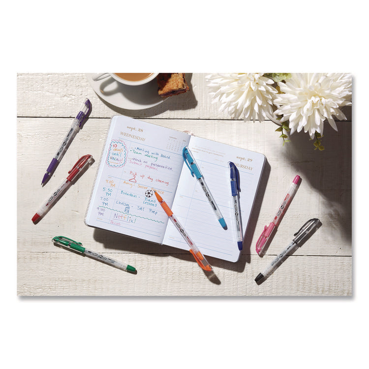 Gel-ocity STIC Gel Pen, Stick, Medium 0.7 mm, Randomly Selected Ink and Barrel Color Assortment, 14/Pack