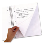 Soft Pedals Spiral Notebook, 1-Subject, Medium/College Rule, Assorted Cover Colors, (80) 11 x 8.5 Sheets, 2/Pack