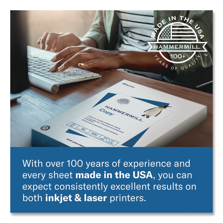 Premium Laser Print Paper, 98 Bright, 24 lb Bond Weight, 8.5 x 11, White, 500/Ream, 10 Reams/Carton
