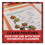 Laminating Pouches, 3 mil, 8.9" x 11.4", Clear, 150/Pack