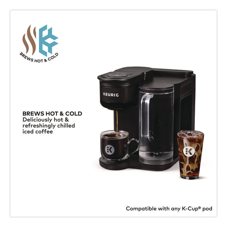 K-Brew + Chill Single Serve Coffee Maker, Black