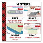 Laminating Pouches, 3 mil, 8.9" x 11.4", Clear, 150/Pack