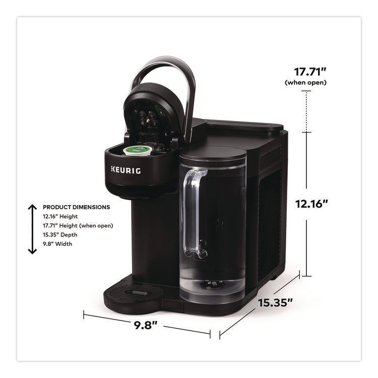 K-Brew + Chill Single Serve Coffee Maker, Black