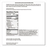 Small Batch Wonders Snack Size Dark Chocolate Sea Salt Caramels, 0.5 oz Individually Wrapped, 48/Box