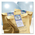 Smiling Face Binder Clips, Small, Assorted Colors, 42/Pack