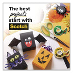 Magic Tape in Handheld Dispenser, 1" Core, 0.75" x 24.9 ft., Clear, 2/Pack