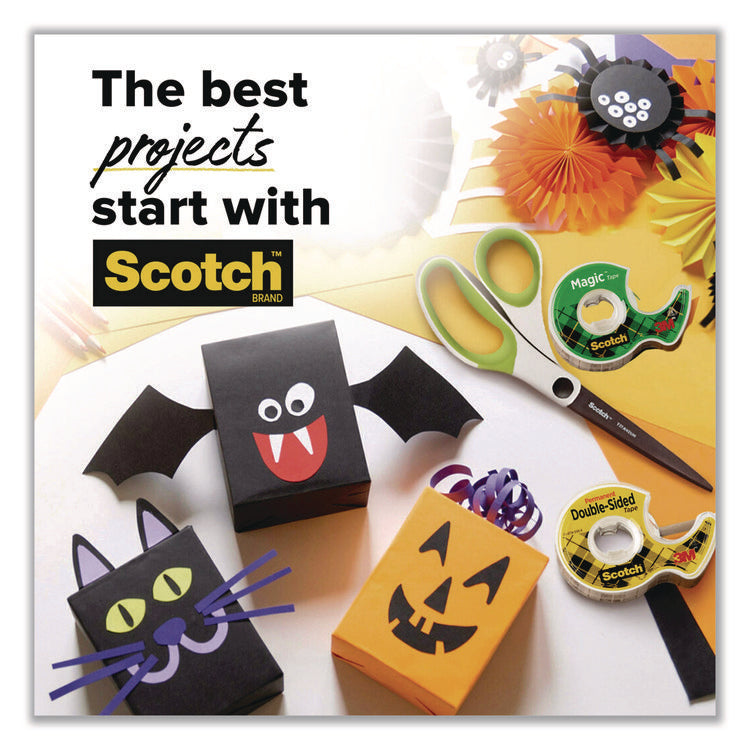 Magic Tape in Handheld Dispenser, 1" Core, 0.75" x 24.9 ft., Clear, 2/Pack