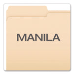 Standard Manila File Folders, 1/3-Cut Tabs: Left Position, Legal Size, Manila, 100/Box