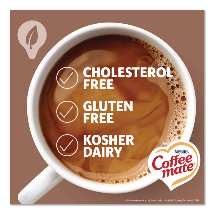 Plant-Based Oat Milk Liquid Creamers, Natural Vanilla, 0.38 oz Mini Cups, 50/Box