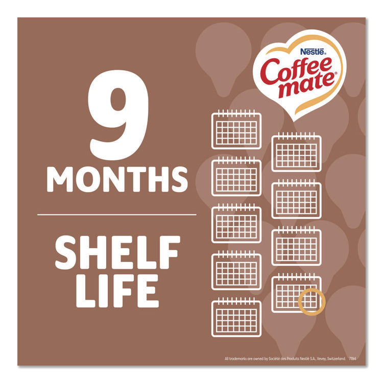 Plant-Based Oat Milk Liquid Creamers, Natural Vanilla, 0.38 oz Mini Cups, 50/Box