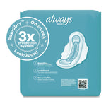 Maxi Long Super Daytime Pad with Wings, Size 2, Super Absorbency, 18/Pack, 8 Packs/Carton