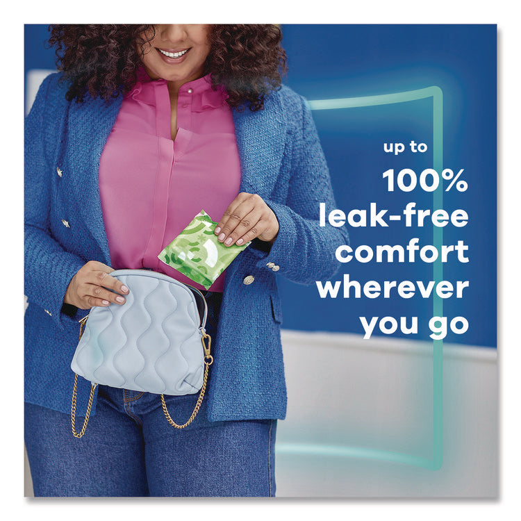 Maxi Long Super Daytime Pad with Wings, Size 2, Super Absorbency, 18/Pack, 8 Packs/Carton