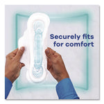 Maxi Long Super Daytime Pad with Wings, Size 2, Super Absorbency, 18/Pack, 8 Packs/Carton