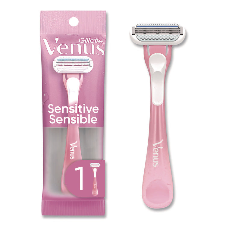 Venus Sensitive Sensible Razors, 3 Blades, 36/Carton