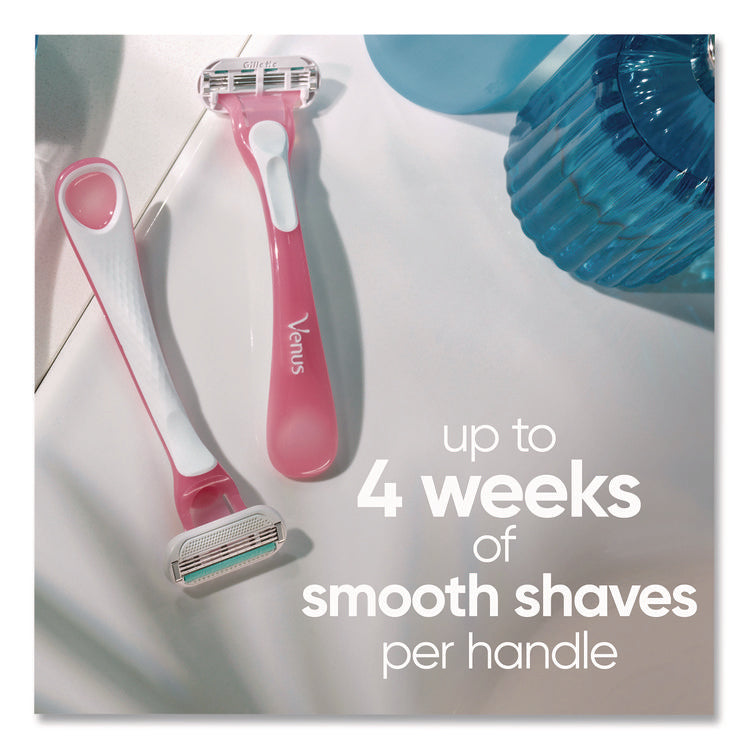 Venus Sensitive Sensible Razors, 3 Blades, 36/Carton