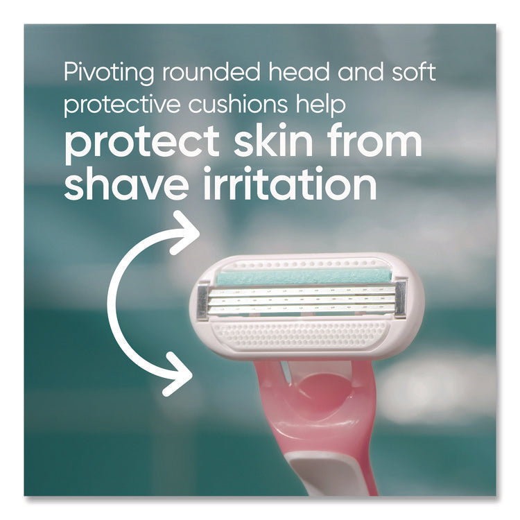 Venus Sensitive Sensible Razors, 3 Blades, 36/Carton