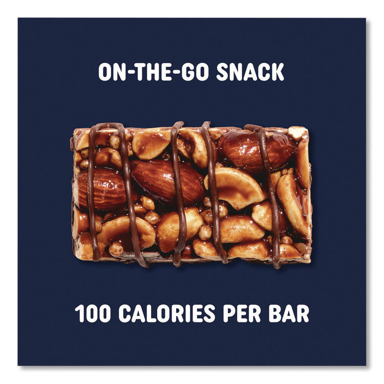 Nut Bars, Salted Caramel Dark Chocolate, 0.7 oz Bar, 20/Box