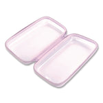 Pencil Pouch, 9.25 x 5.12 x 2.17, Clear/Randomly Assorted Color