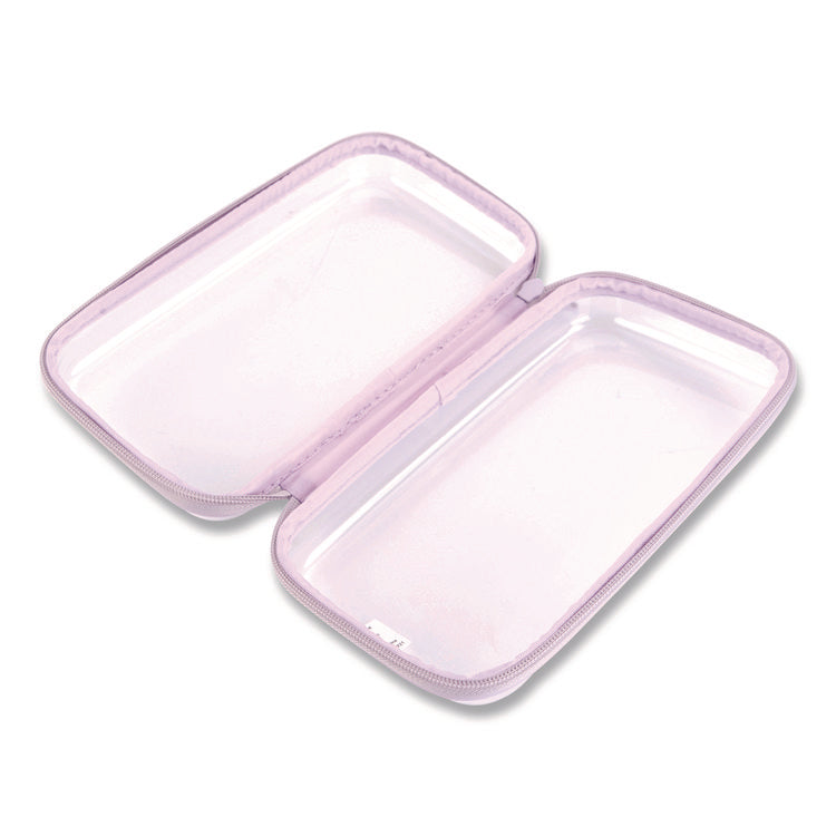 Pencil Pouch, 9.25 x 5.12 x 2.17, Clear/Randomly Assorted Color