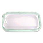 Pencil Pouch, 9.25 x 5.12 x 2.17, Clear/Randomly Assorted Color