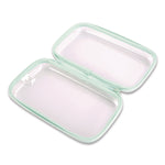 Pencil Pouch, 9.25 x 5.12 x 2.17, Clear/Randomly Assorted Color