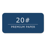 Signature Collection Spiralbound Composition Book, Medium/College Rule, Black Marble Cover, (70) 9.75 x 7 Sheets