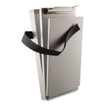 Recycled Aluminum Citation Holder Clipboard, 1/2" Clip Capacity, Holds 6 x 11 Sheets, Silver