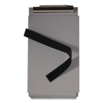 Recycled Aluminum Citation Holder Clipboard, 1/2" Clip Capacity, Holds 6 x 11 Sheets, Silver