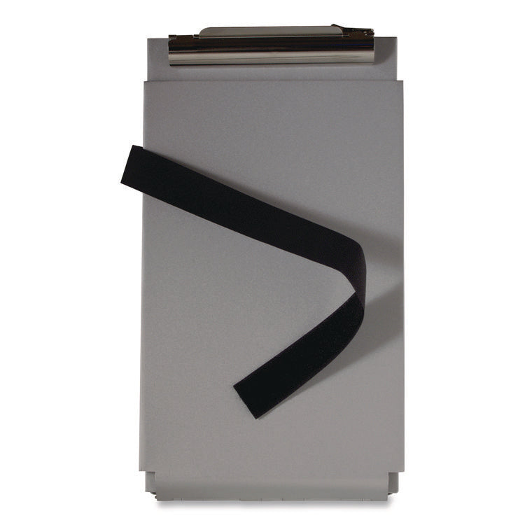 Recycled Aluminum Citation Holder Clipboard, 1/2" Clip Capacity, Holds 6 x 11 Sheets, Silver