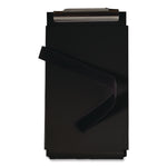 Recycled Aluminum Citation Holder Clipboard, 1/2" Capacity, Holds 6 x 11 Sheets, Black