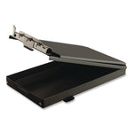 Recycled Aluminum Citation Holder Clipboard, 1/2" Capacity, Holds 6 x 11 Sheets, Black