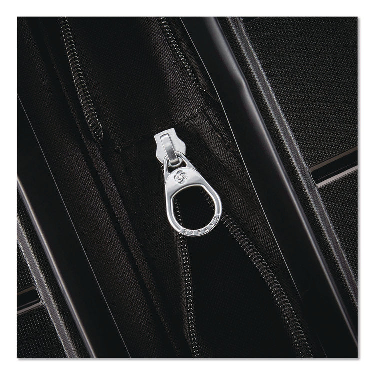 Freeform Hard Side Carry-On Suitcase, Four-Wheeled Spinner, 19.6 x 13.4 x 27.95, Black