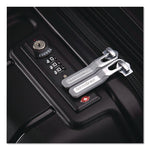 Freeform Hard Side Carry-On Suitcase, Four-Wheeled Spinner, 20.95 x 13.8 x 31.1, Black