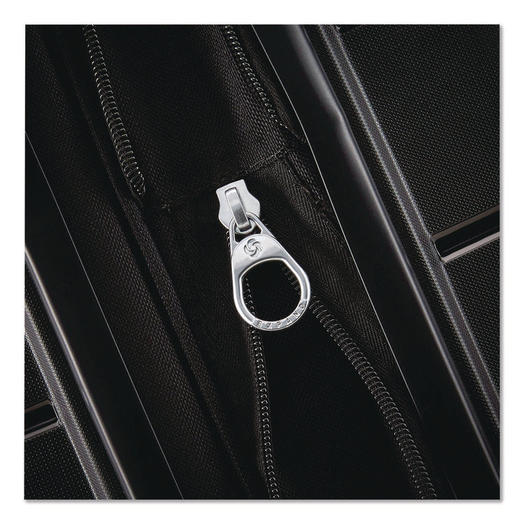 Freeform Hard Side Carry-On Suitcase, Four-Wheeled Spinner, 20.95 x 13.8 x 31.1, Black