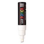 Water-Based Paint Markers, Broad Chisel Tip, White