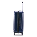 Pilot Hard Side Carry-On Suitcase, Four-Wheeled Spinner, 16.34 x 10.24 x 25.39, Blue