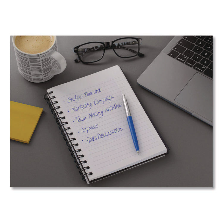 Refill For Parker Ballpoint Pens, Fine Conical Tip, Blue Ink