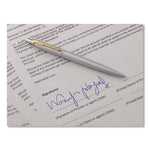 Refill For Parker Ballpoint Pens, Fine Conical Tip, Blue Ink