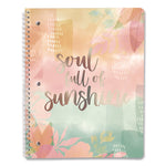 Silver Lining Hardcover Journal, Medium/College Rule, Randomly Assorted Cover Color, (80) 10 x 8.5 Sheets