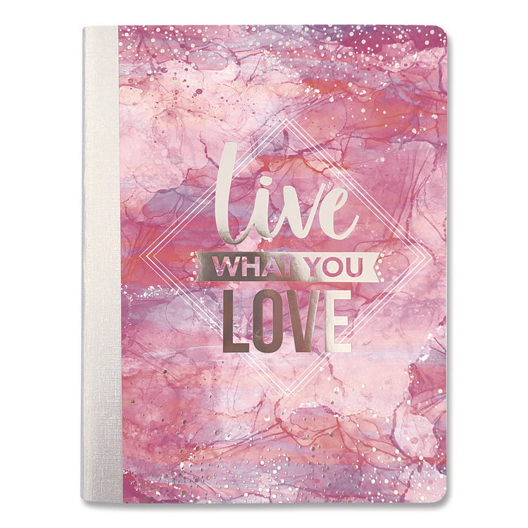 Silver Lining Composition Book, Medium/College Rule, Randomly Assorted Cover Color, (100) 9.84 x 7.67 Sheets