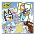 Bluey Color and Sticker Kit, (26) Pip-Squeaks Skinnies Washable Markers, (20) Coloring Pages, (1) Sticker Sheet