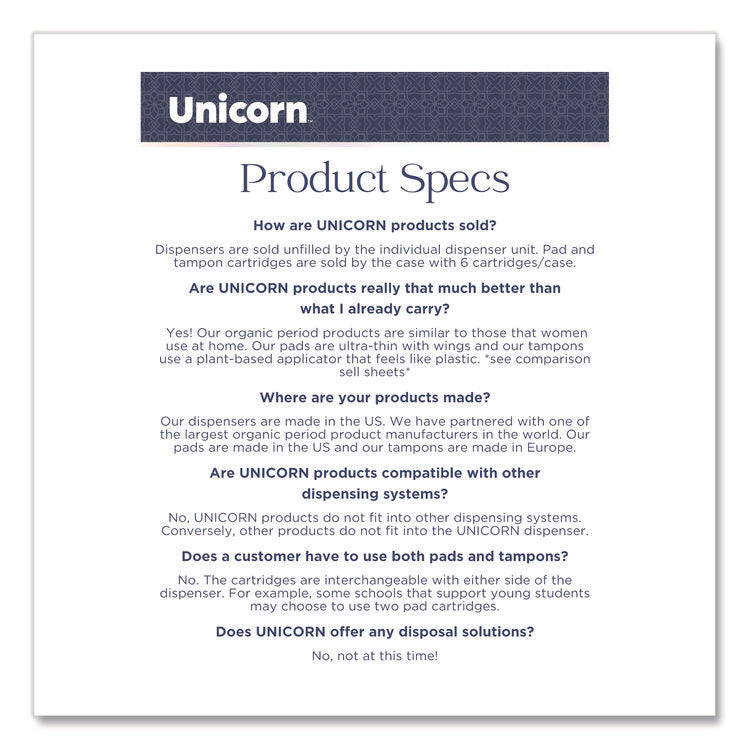 Cotton Maxi Pads with Wings, Regular Absorbency, 40 Pads/Cartridge, 6 Cartridges/Pack