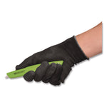 Full-Size Safety Cutter, ABS Handle, Green, 12/Pack
